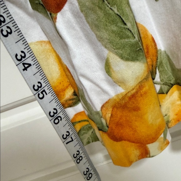 Lemon summer dress Anne Klein size 14 work career office - Picture 6 of 6